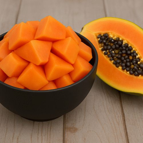 Papaya Fruit Bowl